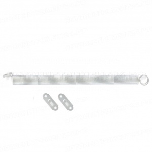 Пружина дверная D 24 мм, L-300 мм, цинк, (Металлист). Россия