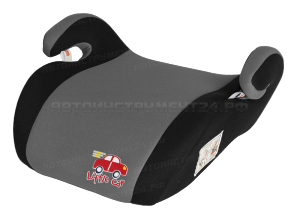 Бустер детский 22-36кг. Little Car Smart серый