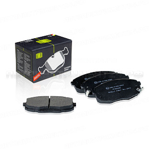 Колодки тормозные дисковые передние для автомобилей Hyundai i30 (07-)/Kia Cee'd (06-) TRIALLI, PF 083402