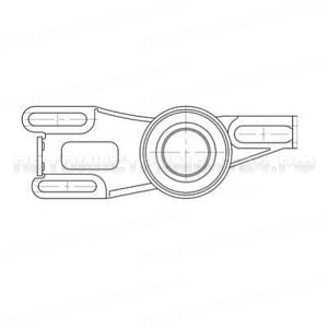 Ролик ГРМ натяжной для автомобилей Peugeot 405 (87-) 1.6i/1.9i TRIALLI, CM 6093