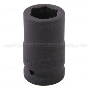 Головка торцевая для УКМ 1"х27мм (6-гранная) к гайковёрту