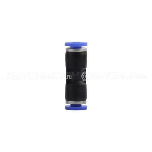 Фитинг пластиковый прямой PUC D=8 мм