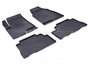 Коврики Chevrolet Captiva 2013 резиновый "Сетка" (Seintex) 84873
