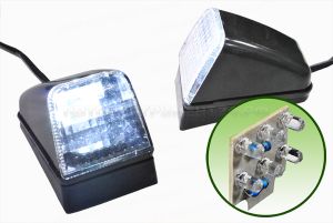 Фонарь габаритный LED на кабину (VOLVO, 6-светодиодов, белое стекло)