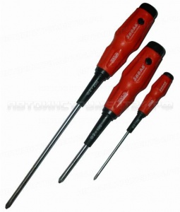 Отвертка SL 3х100мм Delux SKRAB 41001