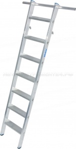 Приставная лестница Krause STABILO 7 ступ, две пары крюков, 125170