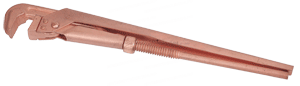 Ключ взрывобезопасный газовый №1 (омедненный 24-42 мкм)