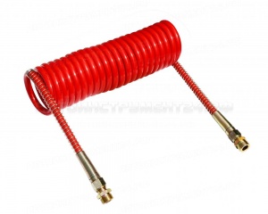 Шланг пневматический 6,5 м (PA6 d16) красный (20 шт уп)