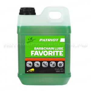 Масло цепное PATRIOT FAVORITE BAR&CHAIN LUBE 1,892л., 850030580