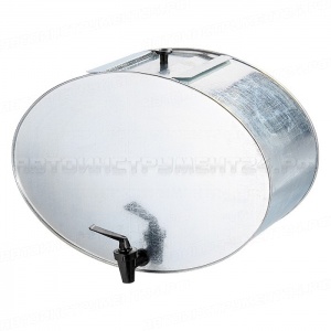 Умывальник оцинкованный, 20 л с краном и крышкой. Россия