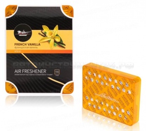 Ароматизатор под сиденье гелевый макси "Тундра" французская ваниль AIRLINE, AFSI143