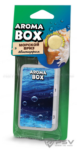 Ароматизатор воздуха подвесной "Aroma Box" Морской бриз (B-07) Fouette