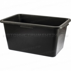 Таз прямоугольный строительный, 40 л, Россия. СИБРТЕХ