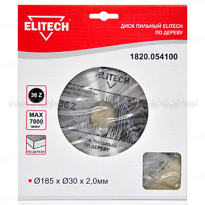 Пильный диск Elitech 1820.054100