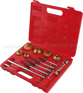 Набор для притирки сёдел клапанов ГБЦ 15 предметов