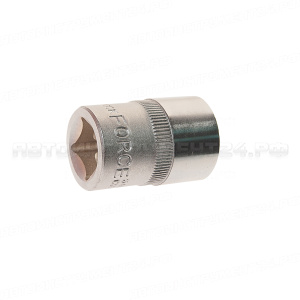 Головка торцевая 19мм 1/2" 12-гранная L=40мм ROCKFORCE RF-54919 /1/10