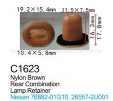 Клипса для крепления внутренней обшивки а/м Ниссан пластиковая (100шт/уп.) Forsage клипса F-C1623(Nissan)