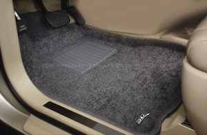 Коврики Mercedes-Benz S-Classe (W221L) 2005-2013г 3D серый "Tufted"