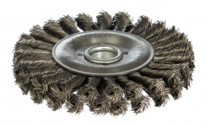 Щетка 031 чаш., двурядная корд. стал. пр-ка, для УШМ Мастер D100 мм М14*2