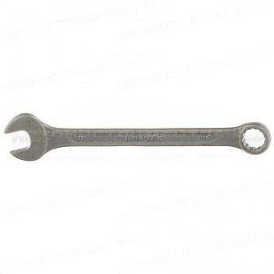 Ключ комбинированый, 11 мм, CrV, фосфатированный, ГОСТ 16983. СИБРТЕХ