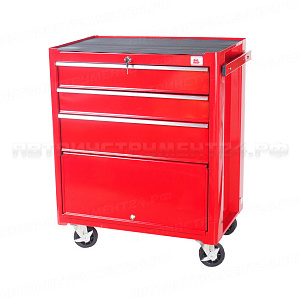 Шкаф инструментальный TBR3003(TB206B) подкатной (4 секции) BIG RED /1 OLD