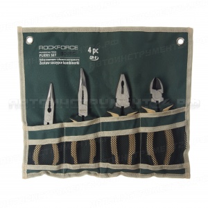 Набор RF-5046C шарнирно-губцевого инструмента 4пр. ROCKFORCE /1