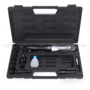 Набор пневмоинструмента 1/2" 17 предметов (трещотка EC820410/гол) (8-19)