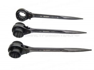 Ключ трещоточный ступичный усиленный 41х46мм Forsage F-8224146