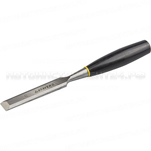Стамеска "ЕВРО" плоская с пластмассовой ручкой, 20мм, STAYER