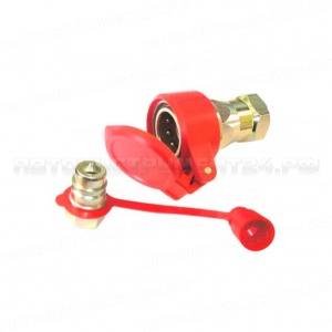 Разъем пневматический FER-RO М22/M16 красный (JC-099A) (универсальный) к-т /50