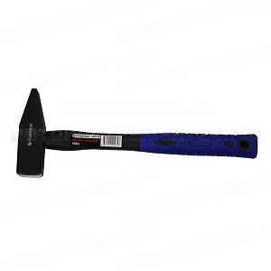 Молоток слесарный с фиберглассовой ручкой и резиновой противоскользящей накладкой (1500г) Forsage F-8051500