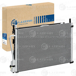 Блок охлаждения (радиатор+конденсор+вентилятор) для автомобилей Fiesta (01-) M/A