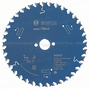 Пильный диск Expert for Wood 160x20x2.6/1.6x36T, 2608644020