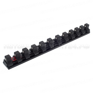 Держатель для головок 1/2";, на 12 шт, магнитный MIGHTY SEVEN AD-2412