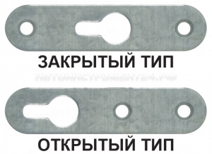 Подвес закрытый 65 х 15 х 1,5 из оцинкованной стали (фасовка 2шт)