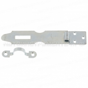 Накладка дверная НД1 (L-125 мм), цинк, 5 шт, (Металлист). Россия