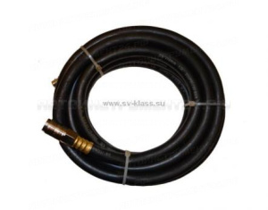 EC830125 EC Шланг для пневматики 25м резиновый 8x15mm с фитингами