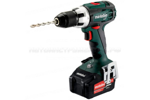 BS 18 LT Акк.винтов,2х4.0Ач,LiIon,60Нм,кейс Metabo