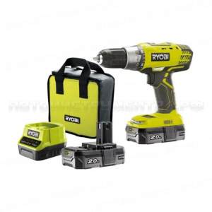 Аккумуляторная дрель-шуруповёрт RYOBI R18DDP2-220S