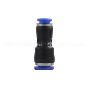 Фитинг соединитель пластиковый переходной 4-6 мм (PG4-6)