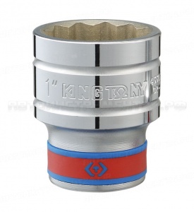 Головка торцевая стандартная двенадцатигранная 1/2";, 13/16";, дюймовая KING TONY 433026S