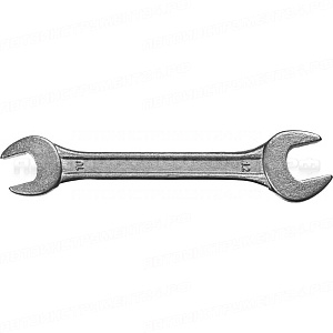 Рожковый гаечный ключ 10 x 12 мм, СИБИН