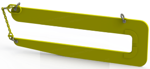 Захват для лестничных маршей LM (г/п 1,0 т, №2)