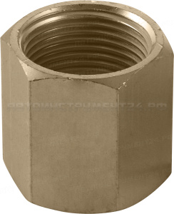 Муфта резьбовая соединительная 3/4"x3/4"NPT