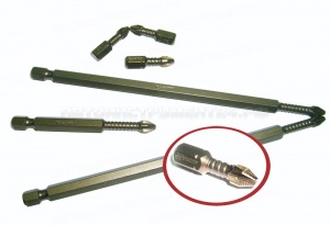 Биты PZ 2 x 127 мм 10шт. ТОРСИОННЫЕ антислип 43824