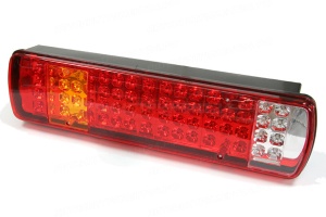 Фонарь задний LED "АТ" правый с АМР разъемом сбоку (VOLVO, SCANIA)