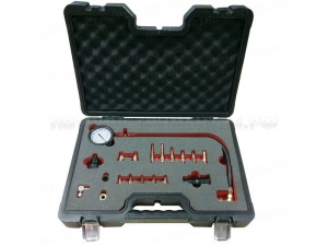 Тестер компрессии дизельного двигателя19 предметов (М18х1.5мм, М24х2.0мм, М24х1.5мм, М10х1.0х68мм, М10х1.25х54мм, М10х1.25х68мм,М12х1.25х45мм)в кейсе Premium Forsage F-917G2D(F-04A1014D)