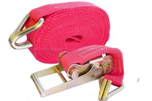 Стяжка (ремень) крепления груза (10 м, 75 мм) 8-16 тонн (лента+ механизм) (упак. 2 шт)