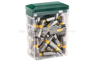 Биты Torx TX 20*25 мм, 25 штук в пласт. футляре Metabo