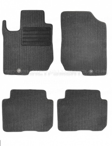 Коврики BMW 7 (E65/66) 2001-2008г текстиль серый Robust